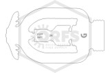 Reliable™ R1011 Model G Pendent Sprinkler | SR | 2.8K | Brass | 212F | GP23B | QRFS™ | Temperature