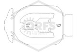 Reliable™ R1015 Model G Pendent Sprinkler | SR | 5.6K | Brass | 165F | GP1B | QRFS™ | Temperature Label