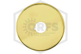 Viking™ Standard Flat Surface-Mounted Escutcheon | 3-5/16 in. OD | Bright Brass | 1/2 in. Sprinkler | 01960AB | Bottom