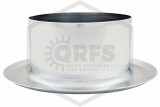 Two Piece Escutcheon | FPPI | Recessed | Chrome | 3/4 in. Sprinkler | Side