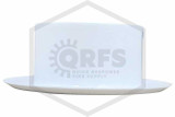 Retrofit Two Piece Escutcheon | FPPI | Recessed | White | 1/2 in. Sprinkler | Side