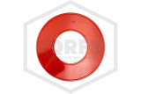 FDC Identification Plate | FPPI | 4 in. | Round | Auto Spkr | Red | Back