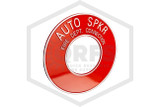 FDC Identification Plate | FPPI | 4 in. | Round | Auto Spkr | Red | Hero