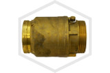 Check Valve | FPPI | 4 in. Grooved x Grooved | Brass | 300 PSI | Side