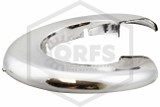 Pipe Wall Plate | FPPI | Plastic | Chrome | 1-1/2 in. IPS | 2 in. Inner Diameter | Split