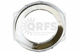 Pipe Wall Plate | FPPI | Plastic | Chrome | 4 in. IPS | 4-5/8 in. Inner Diameter | Bottom