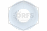 Pipe Wall Plate | FPPI | Plastic | White | 1-1/4 in. IPS | 1-5/8 in. Inner Diameter | Bottom