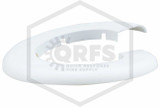 Pipe Wall Plate | FPPI | Plastic | White | 2-1/2 in. IPS | 3 in. Inner Diameter | Split