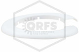 Pipe Wall Plate | FPPI | Plastic | White | 4 in. IPS | 4-5/8 in. Inner Diameter | Split