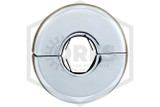 Pipe Wall Plate | FPPI | Metal | Chrome | 1/2 in. IPS | 7/8 in. Inner Diameter | Hero