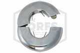 Pipe Wall Plate | FPPI | Metal | Chrome | 1 in. IPS | 1-1/4 in. Inner Diameter | Uncoupled