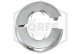 Pipe Wall Plate | FPPI | Metal | Chrome | 1-1/2 in. IPS | 2 in. Inner Diameter | Uncoupled