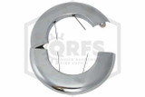 Pipe Wall Plate | FPPI | Metal | Chrome | 2-1/2 in. IPS | 3 in. Inner Diameter | Uncoupled