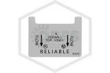 Reliable™ R1237 Horizontal Sidewall Sprinkler | SR | 8.0K | Chrome | 165F | 5416213498