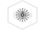 Reliable™ RA3614 Pendent Sprinkler | QR | 5.6K | Chrome | 212F | KFR56P2C