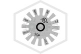 Reliable™ RA1311 Pendent Sprinkler | SR | 2.8K | Chrome | 155F | F28P1CN