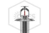 Victaulic™ V3616 Pendent Dry Sprinkler | Flush | QR | Electroless Nickel | 155F | Alt Side