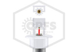 Reliable™ R5734 Dry Horizontal Sidewall Sprinkler | 18 in. | QR | 5.6K | Recessed Escutcheon | White | 155F | H002081800