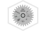 Reliable™ RA3624 Upright Sprinkler | Quick Response (QR) | 5.6K | White Polyester | 165F | KFR56U1W