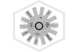 Reliable™ RA5412 Pendent Sprinkler | Quick Response (QR) | 8K | White Polyester | 165F | KFR80P1W