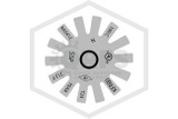 Reliable™ RA5412 Pendent Sprinkler | Quick Response (QR) | 8K | White Polyester | 212F | KFR80P2W