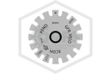 Reliable™ R6043 Pendent Sprinkler | SR | 14.0K | Chrome | 212F | GFRPV2C