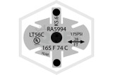 Reliable™ RA5994 Concealed Pendent Sprinkler | QR | 5.6K | Brass | 165F | LTC1