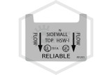 Reliable™ R1231 Horizontal Sidewall Sprinkler | SR | 2.8K | Chrome | 135F | GH03C