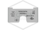 Victaulic™ V3611 Horizontal Sidewall Dry Sprinkler | SR | Electroless Nickel | 286F | Deflector