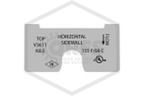Victaulic™ V3611 Horizontal Sidewall Dry Sprinkler | Standard | SR | Electroless Nickel | 155F | Deflector