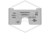 Victaulic™ V3611 Horizontal Sidewall Dry Sprinkler | Standard | SR | Electroless Nickel | 135F | Deflector
