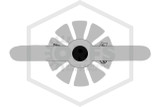 Victaulic™ V120 Directional Spray Nozzle | 180 Degree Angle | 1.2K | Brass | S1213M1C10 | Deflector