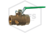 Lead Free Ball Valve with Drain | 3/4 in. | Brass | 700-200-00660