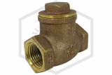 Lead Free Swing Check Valve | 1-1/4 in. | Brass | 700-225-02302