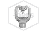 Tyco™ ProtectoSpray D-3 Directional Nozzle | 140 Degree Angle | Open | .281 in. Orifice | Chrome Plated Bronze | 49-321-9-140