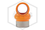 CPVC SofTorque™ SR Sprinkler Head Tee | 3/4 in. x 1/2 in. Gasket Sealed Reinforced Plastic Thread | Spears FlameGuard™ | 4202-101GSR