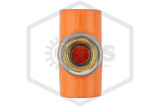 CPVC Sprinkler Head Tee | 3/4 in. x 1/2 in. Reinforced Plastic Thread | Spears FlameGuard™ | 4202-101SR