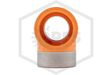 CPVC Sprinkler Head Tee | 1-1/4 in. x 1 in. x 1/2 in. Reinforced Plastic Thread | Spears FlameGuard™ | 4202-156SR