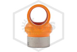 CPVC SofTorque™ SR Sprinkler Head Tee | 1 in. x 1/2 in. x 1 in. Gasket Sealed Reinforced Plastic Thread | Spears FlameGuard™ | 4203-122GSR