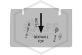 Viking™ VK178 Horizontal Sidewall Dry Sprinkler | Standard | QR | Chrome | 200F | Deflector
