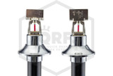 Viking™ VK178 Horizontal Sidewall Dry Sprinkler | Standard | QR | Chrome | 155F | Front and Back