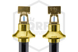 Viking™ VK178 Horizontal Sidewall Dry Sprinkler | Standard | QR | Brass | 286F | Front and Back