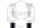 Viking™ VK178 Horizontal Sidewall Dry Sprinkler | Standard | QR | Off White | 200F | Front and Back