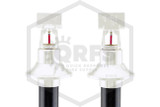 Viking™ VK178 Horizontal Sidewall Dry Sprinkler | Standard | QR | Off White | 155F | Front and Back