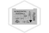 Tyco™ TY3302 Horizontal Sidewall Sprinkler | SR | 5.6K | Brass | 135F | 51-053-1-135