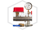Residential Riser with Ball Valve | 1-1/2 in. NPT | Grooved | 300 PSI | 650-375-01540