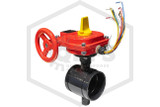 Grooved Butterfly Valve with Tamper Switch | 12 in. NPT | Ductile Iron | MECH™ | GD-381-12 | Hero