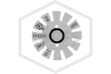 Tyco™ TY3250 Pendent Dry Sprinkler | Recessed Escutcheon | SR | Stainless Steel | 200F