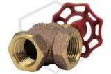 Angle Valve | 1/2 in. | Brass | 200 PSI | Threads Image | QRFS™