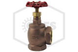 Angle Valve | 1-1/2 in. | Brass | 200 PSI | Side Image | QRFS™
